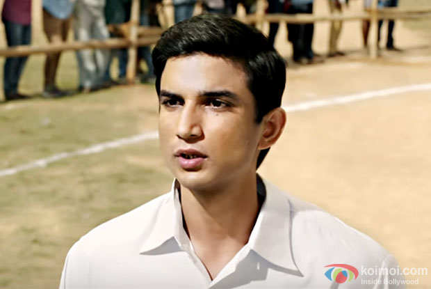 Sushant Singh Rajput in a still from M. S. Dhoni – The Untold Story