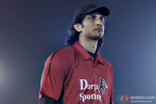 Sushant Singh Rajput in a still from M.S. Dhoni - The Untold Story