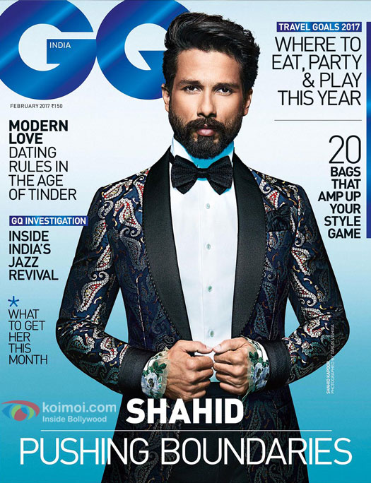 Check Out: Shahid Kapoor's Dapper Look On The GQ Cover