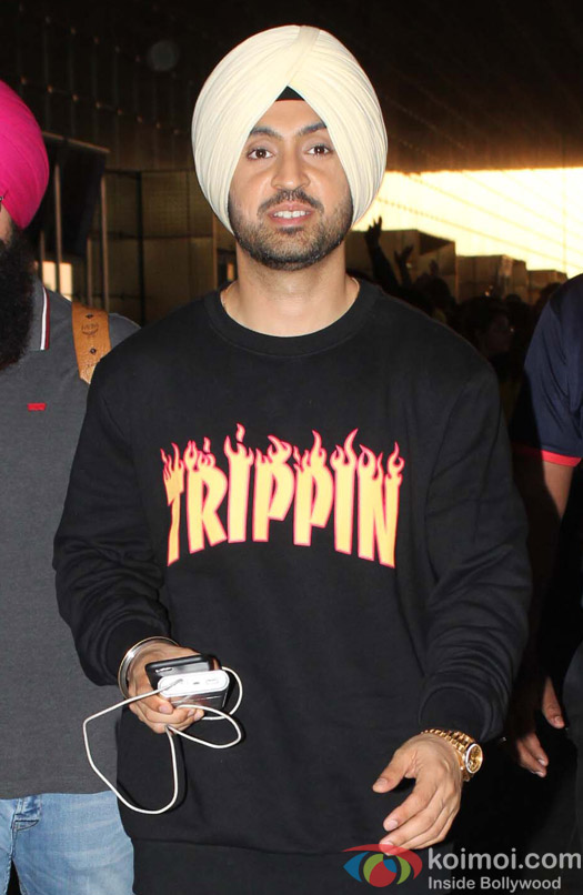 Airport Diaries: Phillauri Pair Anushka Sharma & Diljit Dosanjh Spotted