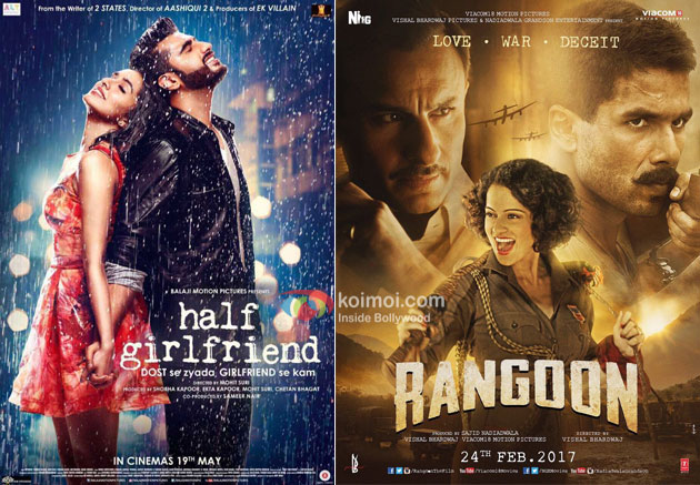 Half Girlfriend Evicts Rangoon, Becomes 7th Highest Grosser Of The Year