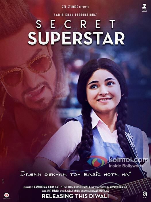 Check Out The New Poster Of Aamir Khan’s Secret Superstar