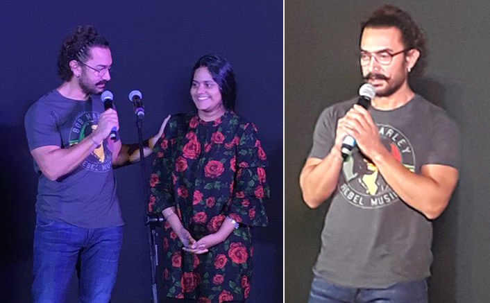 At The Secret Superstar’s Song Launch, Aamir Khan Introduced THIS Superstar From The Film