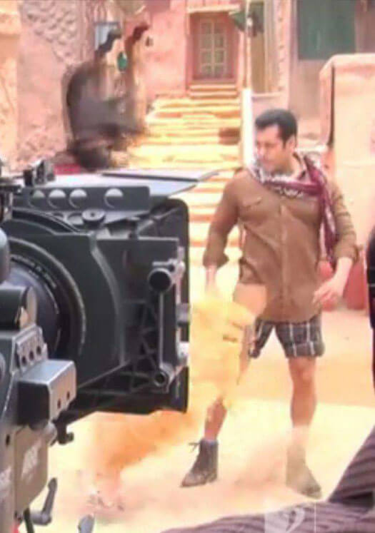 When Salman Khan Shot Mashallah From Ek Tha Tiger In His Shorts