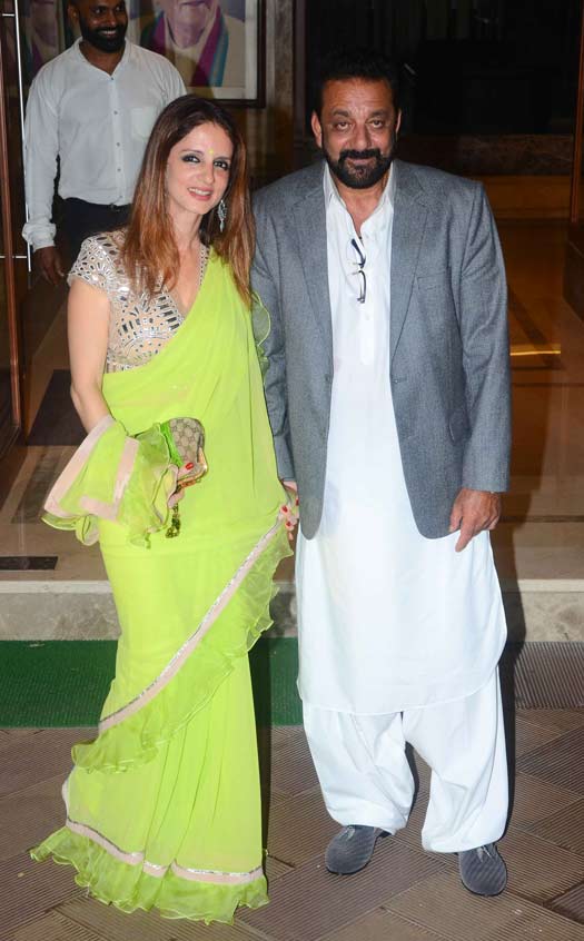 Sanjay Dutt's Diwali Party Had A Huge Guest List! See Who All Made It To The Party