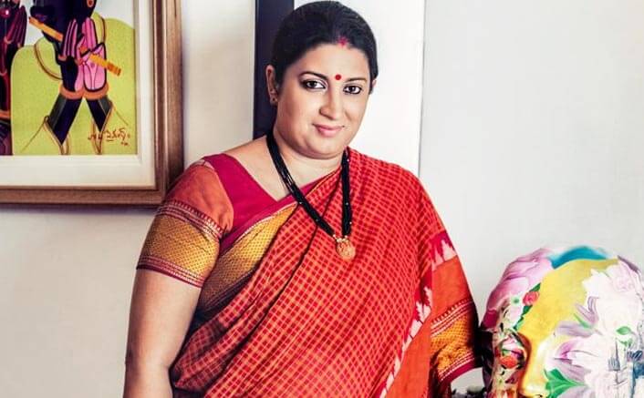 I was rejected as not fit for TV: Smriti Irani