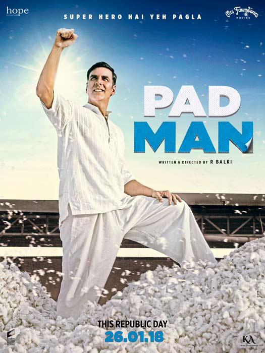 Padman New Poster: Akshay Kumar Shines Symbolising The Subject To Be Tackled In The Film