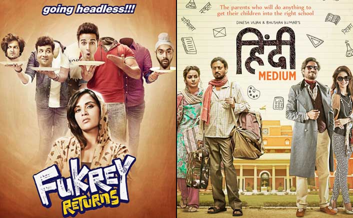 Box Office - Fukrey Returns edges past Hindi Medium lifetime in just 12 days