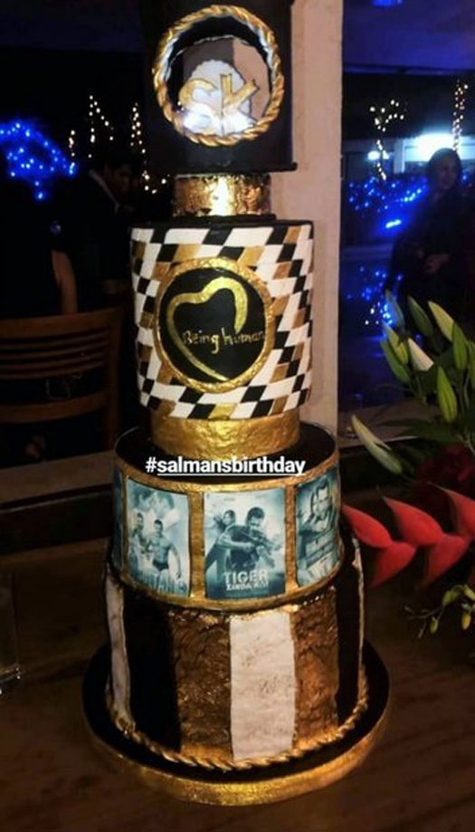 This how much Arpita Khan spent on Salman Khan's 50th birthday cake |  Bollywood News – India TV