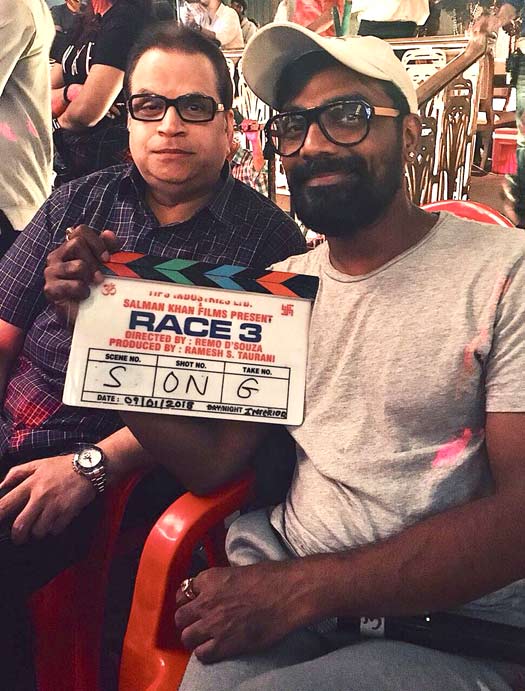 Race 3 team starts shooting for the first song