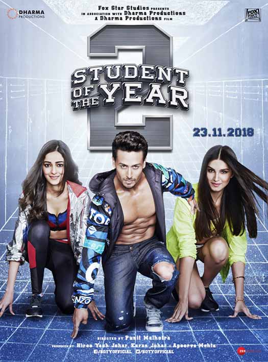 Student Of The Year 2 Poster