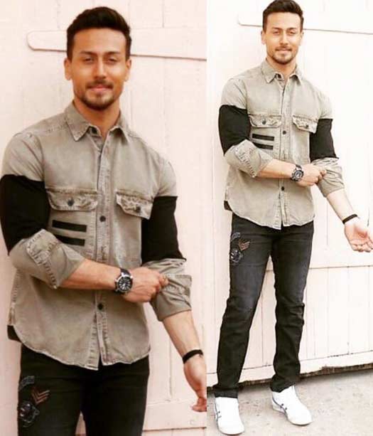 Tiger shroff shoes store in baaghi 2