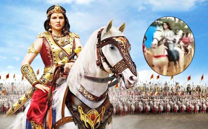 Did my own stunts for first look of 'Veeramadevi': Sunny Leone