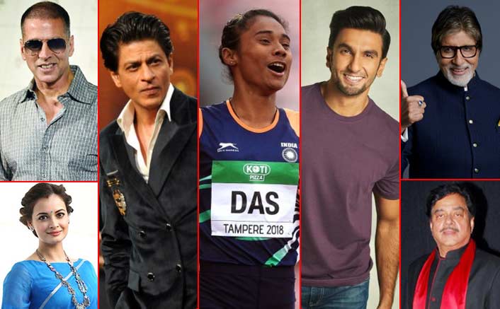 Celebs laud Hima Das for creating history for Indian athletics