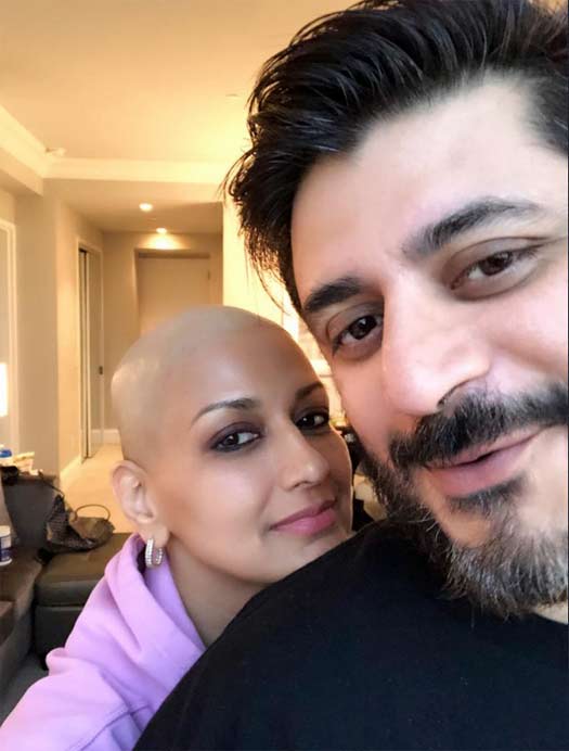Sonali Bendre Ki New Sixey Video - Sonali Bendre Writes An Emotional Message For Husband Goldie Behl...