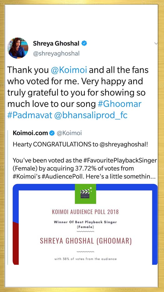 Bollywood REACT On Koimoi Audience Poll 2018