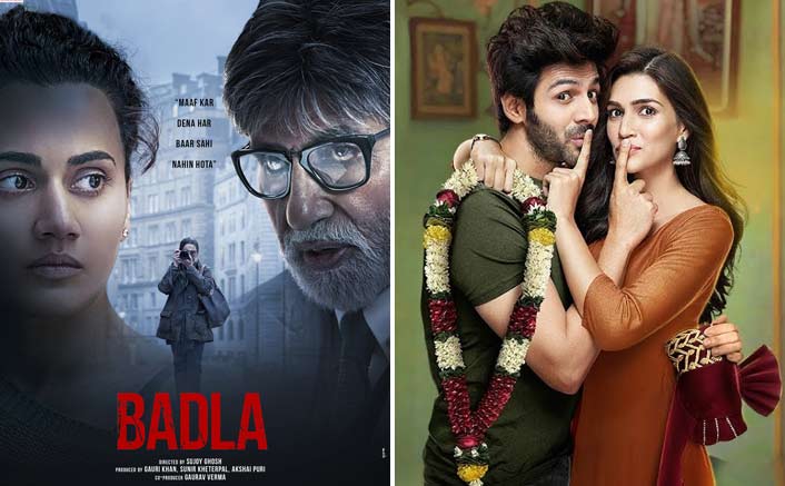 Box Office - Badla is stable, Luka Chuppi grows on Tuesday