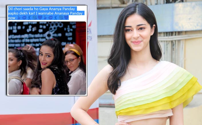 Netizens are going gaga over Ananya Panday's groovy dance number from her debut movie and we cannot keep calm!
