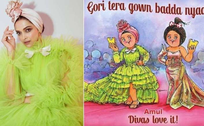 Deepika lauds Amul's take on her Cannes look