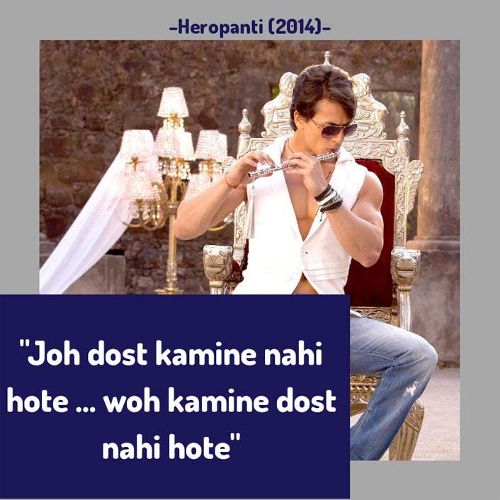 #MondayMotivation: This Tiger Shroff Dialogue Is For Every 'Good Friend' Out There