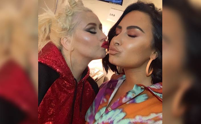 Demi Lovato Can't Stop Fangirling Over 'Queen' Christina Aguilera