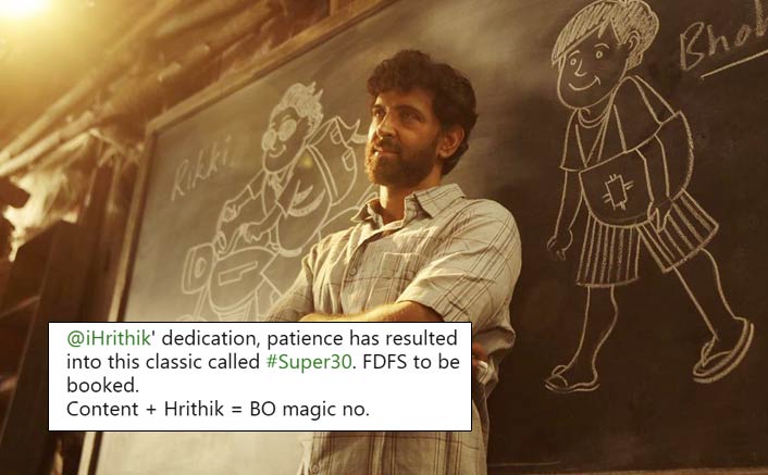 Hrithik Roshan's Super 30 trailer gets thumbs up from fans!