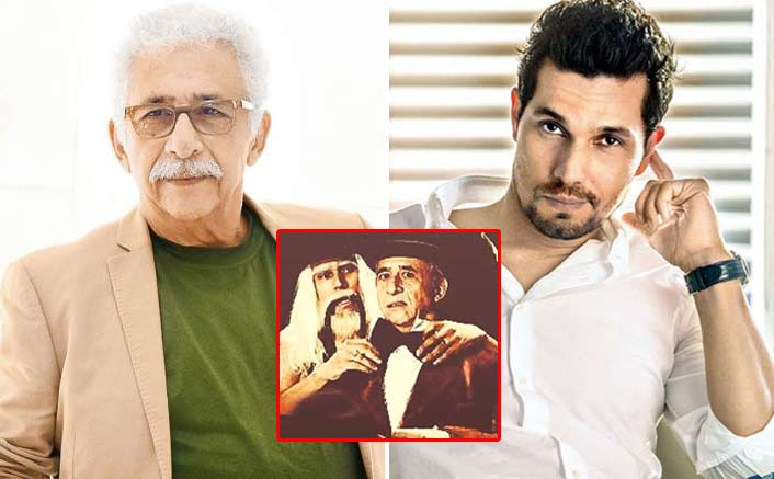 Randeep Hooda And His Guru Naseeruddin Shah Look Classically Vintage In This Photo From A Samuel