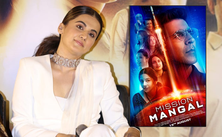 Mission Mangal: Taapsee Pannu Opens Up On Akshay Kumar Getting Most Space On The First Poster