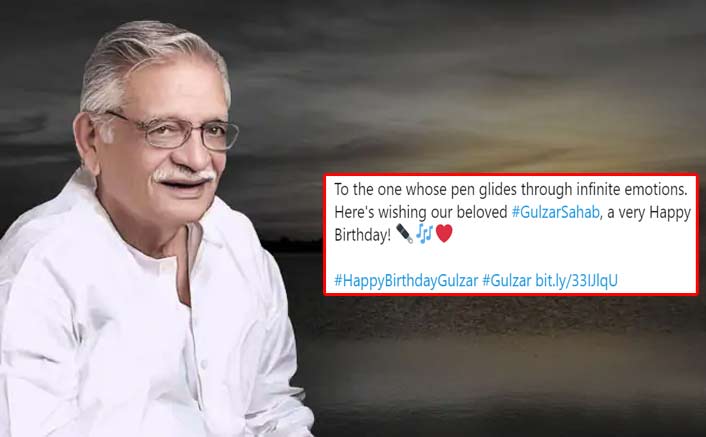 Happy Birthday Gulzar: Netizens Pour Their Love & Wishes To The Legendary Writer