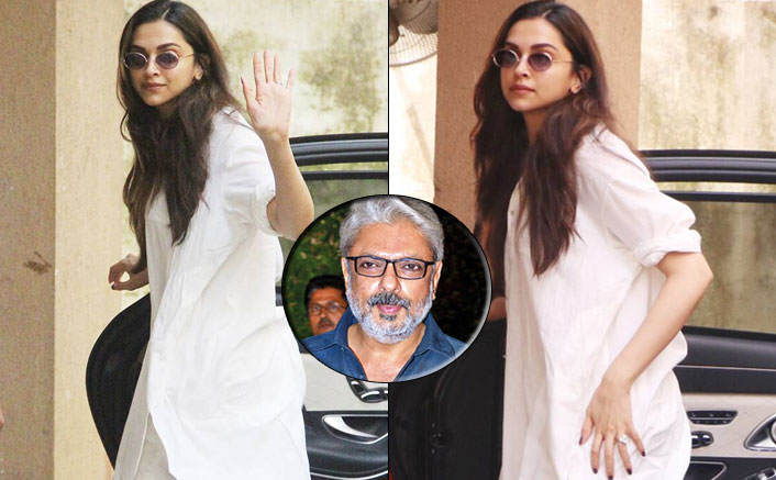 Deepika Padukone Visits Sanjay Leela Bhansalis Office Piques Speculation For A New Project