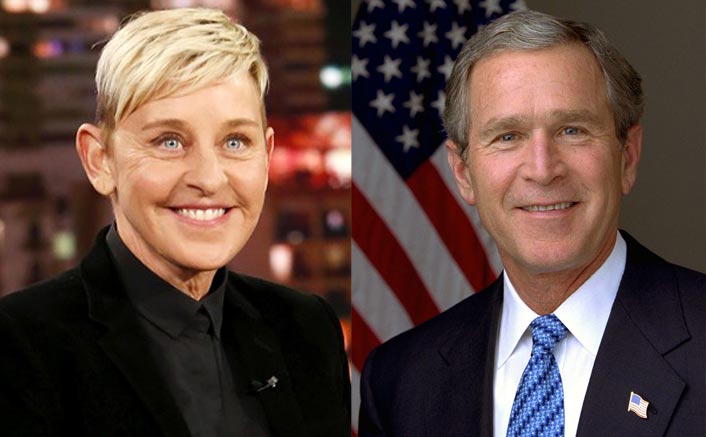 Ellen DeGeneres defends friendship with George W. Bush
