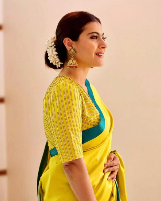 Kajol In This Mesmerising Yellow Saree Just Proved 'Simple Is Classic'