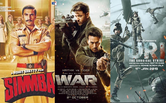 War Box Office: Becomes 10th Highest Bollywood Grosser Of All Time By  Crossing Simmba & Uri: The Surgical Strike