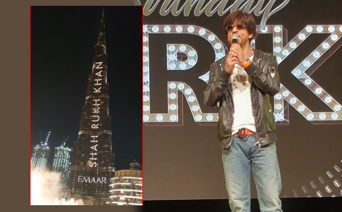 Shah Rukh Khan Recieves A GRAND Burj Khalifa Style Wish From Dubai!