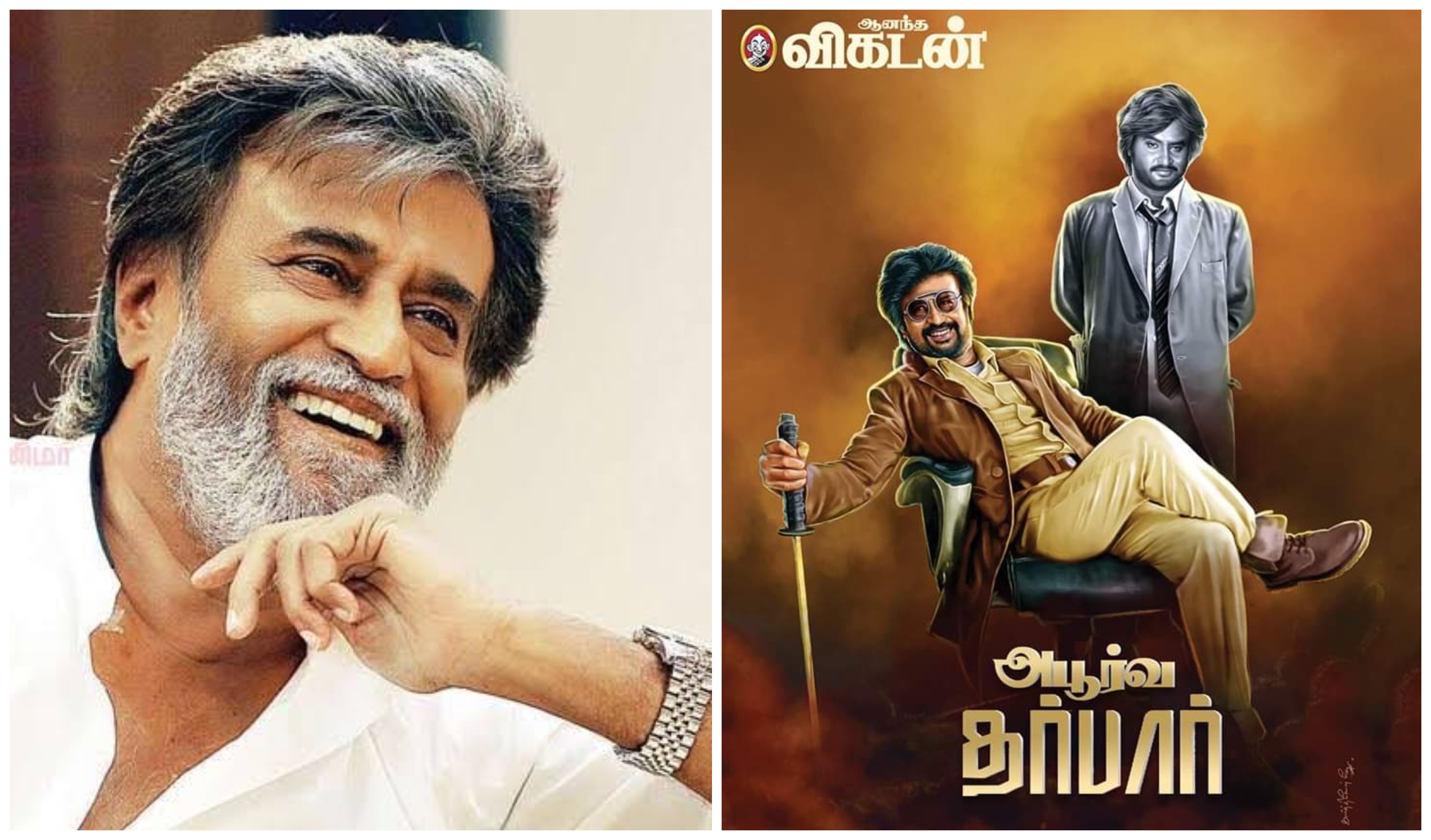 Rajini's upcoming film gets special poster on superstar's B'day