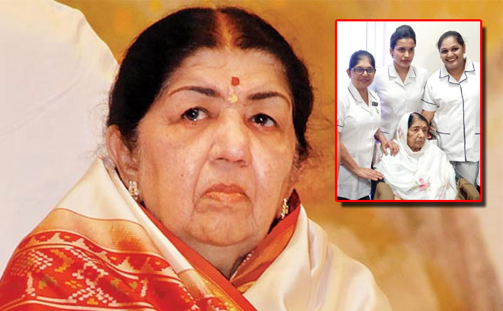 Pic: Lata Mangeshkar Is Healthy & Happy As She Gets Discharged After Almost A Month