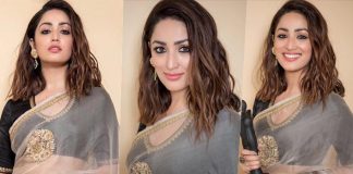 Save Yami Gautam’s Sheer Beige Saree In Your Closet For A Wedding Function