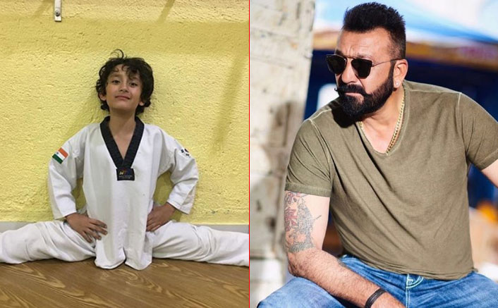 Sanjay Dutt proud of his 'little Karate kid'