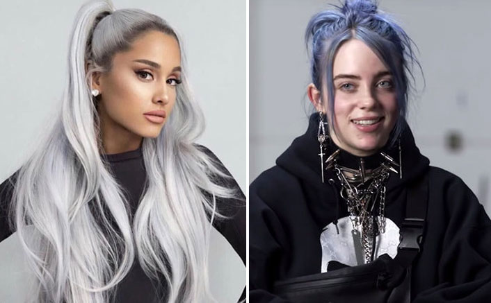 Ariana Grande reacts to Billie Eilish shouting her out at Grammys