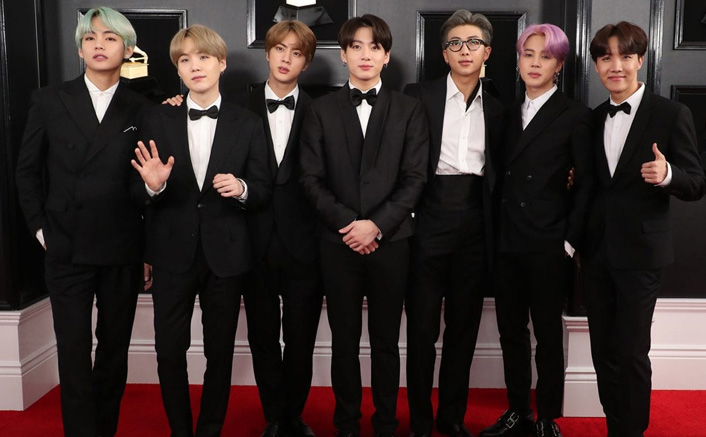 BTS take to Grammy stage for first time
