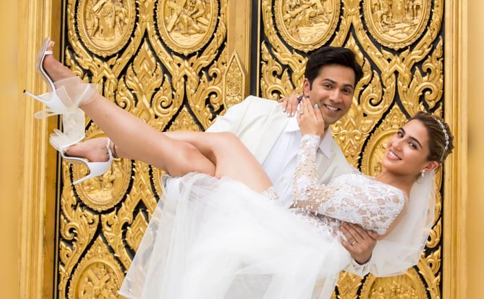 Coolie No. 1 New Still: Its A White Wedding For Varun Dhawan & Sara Ali Khan In the Film?
