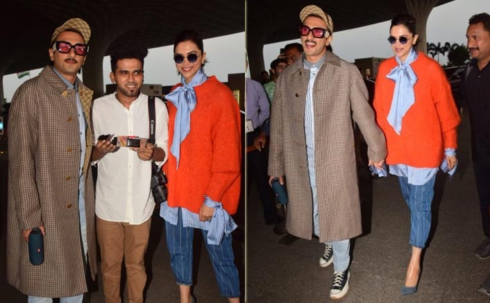 Deepika Padukone Celebrates Birthday With Ranveer Singh & Fans At The Airport; Watch