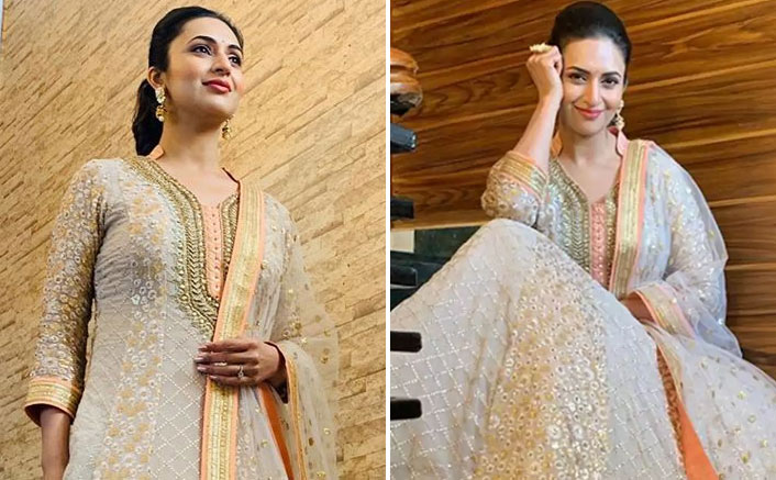 Divyanka Tripathi’s Off-White Suit Outfit Could Be Your Sangeet Attire This Wedding Season!