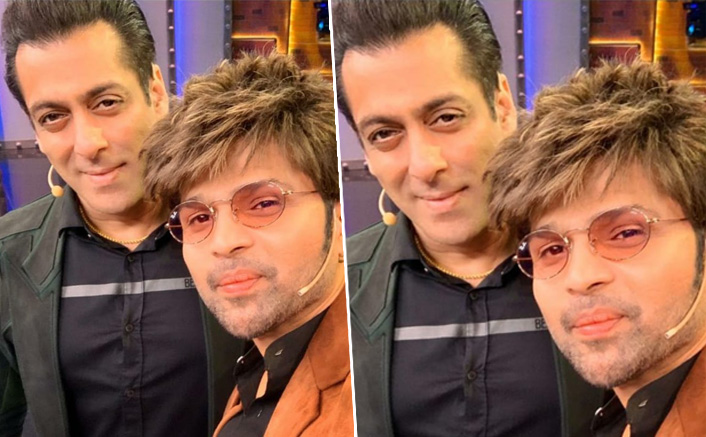 Himesh promotes Happy Hardy and Heer with Salman Khan and the team of bigg boss 