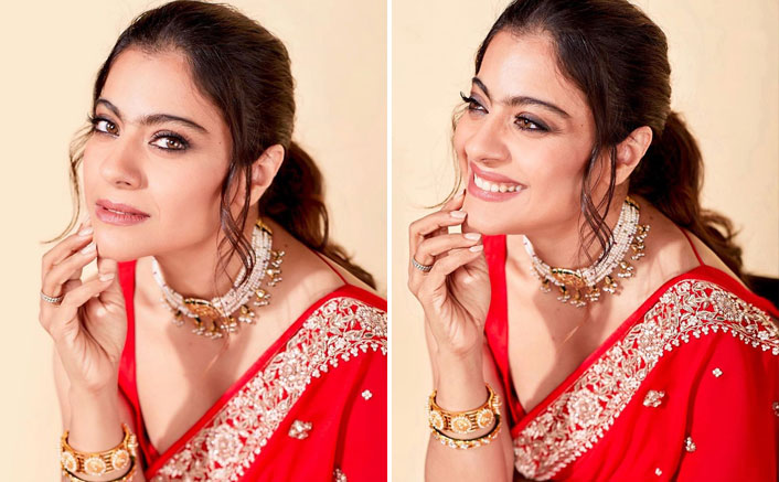 Kajol’s Red Saree Proves That You Can Never Go Wrong With Traditional Wear
