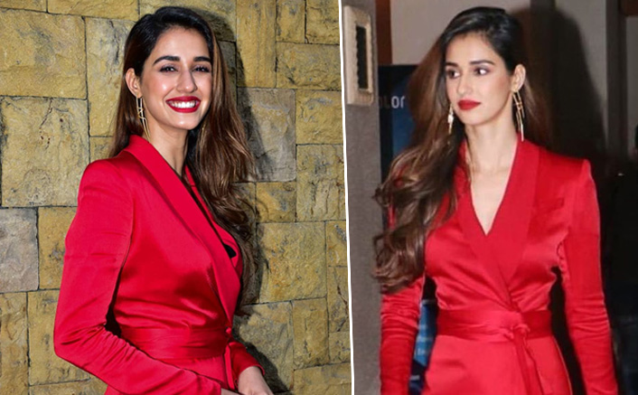 Disha Patani's High Slit Red Dress Is Just The Dress To Surprise Your Bae This Valentine's Day