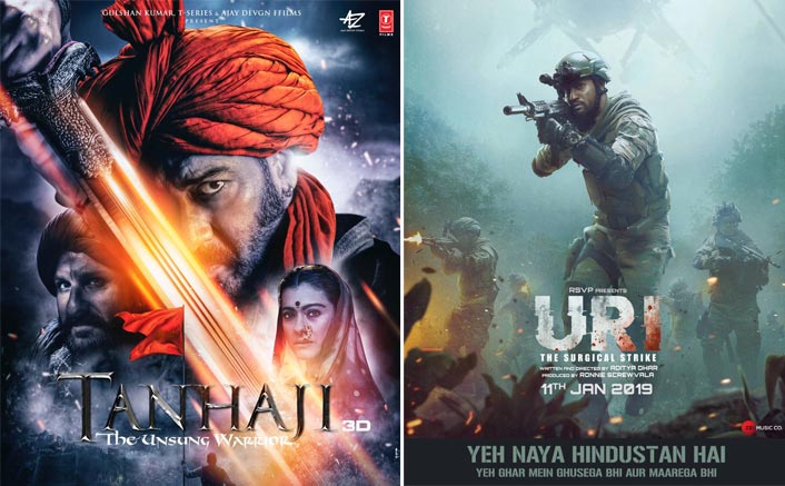 ROI Battle (January) At The Box Office: Tanhaji Leads 2020 Single Handedly With Over 110% Returns; Uri Remains At 1st
