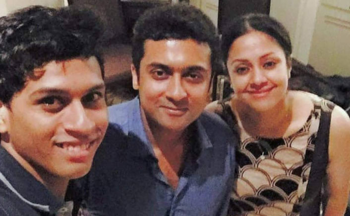 Suriya shares a 'happy selfie' with wife Jyothika