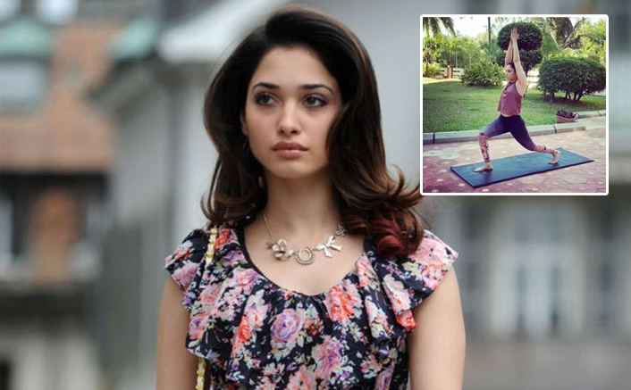 Fitness Enthusiasts! Tamannaah Bhatia Shows How To Utilise Quarantine Time By Practicing Yoga At Home