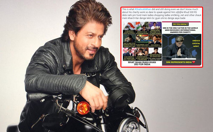 Shah Rukh Khan Trolled Over Not Contributing To Relief Funds, Fans Trend #StopNegativityAgainstSRK